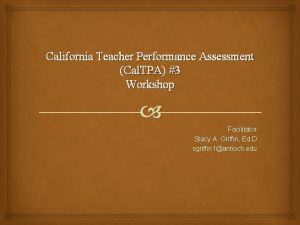 Cal tpa