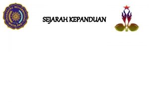 Sejarah kepanduan