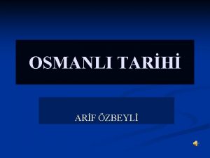 OSMANLI TARH ARF ZBEYL III Selim 1789 1807