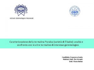 Istituto gemmologico nazionale Istituto gemmologico nazionale