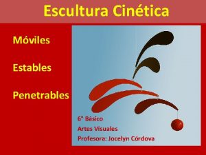 Esculturas cineticas estables