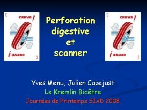 Pneumoperitoine scanner