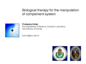 Complement system