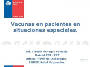 Vacunas en pacientes en situaciones especiales Enf Claudia