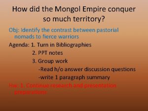 The mongol empire spans eurasia answer key