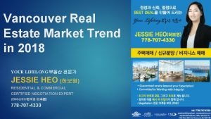Vancouver Real Estate Market Trend in 2018 YOUR