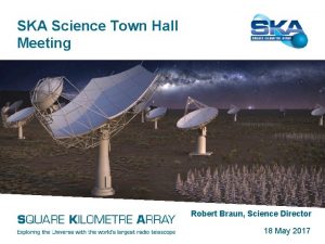 Ska science meeting