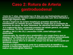 Arteria gastroduodenal