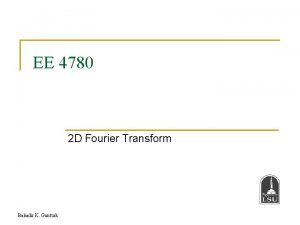 Fourier series of impulse train Fourier series of impulse train
