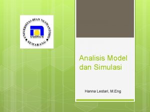 Model analitik