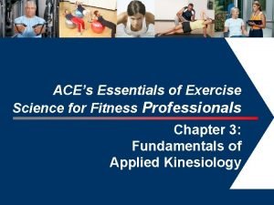 ACEs Essentials of Exercise Science for Fitness Professionals