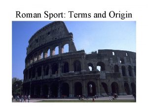 Roman funeral games