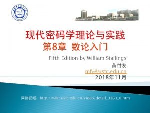 8 Fifth Edition by William Stallings mfyustc edu