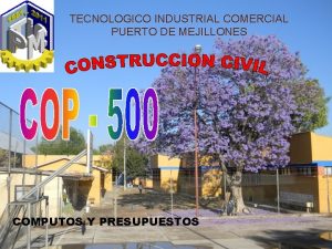 TECNOLOGICO INDUSTRIAL COMERCIAL PUERTO DE MEJILLONES COMPUTOS Y