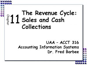 Revenue transaction cycle