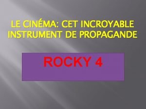 Rocky 4 propagande