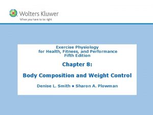Exercise physiology for health, fitness, and performance
