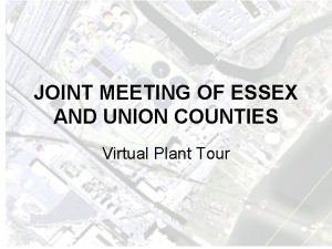 Joint meeting of essex and union counties