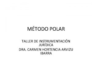 Metodo polar