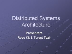 Disadvantages of distributed system