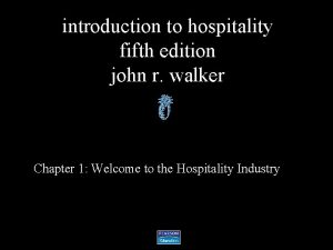 Interrelated nature of hospitality and tourism