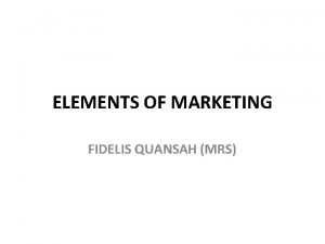 Fidelis marketing group