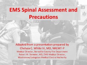 What are c spine precautions What are c spine precautions