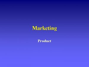 Product overview definition