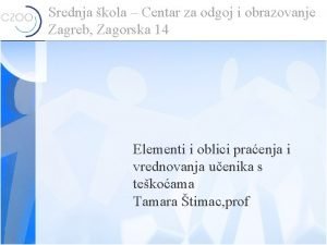 Opisno praćenje učenika primjeri