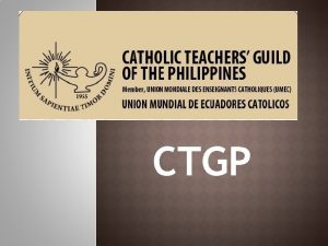 Catholic teachers guild