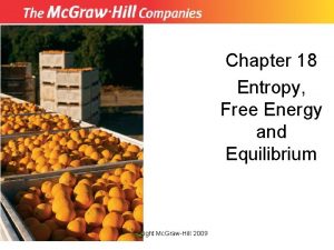 Standard free energy change Standard free energy change