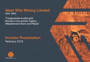 West wits mining top 20 shareholders