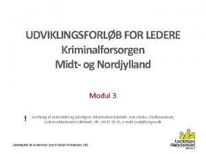 Situationsbestemt ledelse