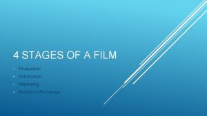 4 stages of film production