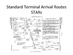 Standard terminal arrival route