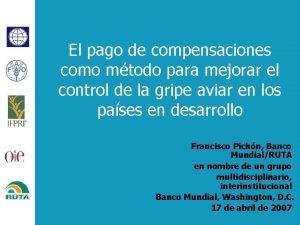 El pago de compensaciones como mtodo para mejorar