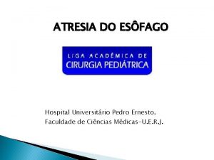 Sequestro pulmonar Sequestro pulmonar