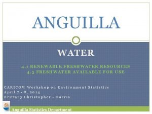 Anguilla water corporation