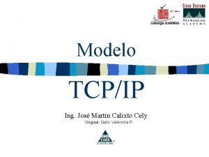 Similitudes del modelo osi y tcp/ip