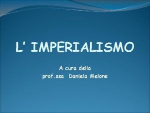 Imperialismo slides