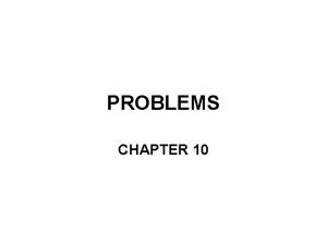 PROBLEMS CHAPTER 10 CHAPTER 10 PROBLEMS 2 RollsRoyce