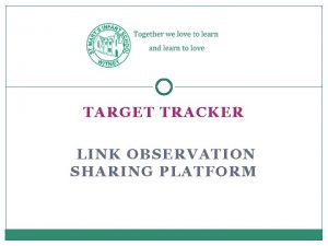 Target tracker eyfs observations