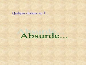 Quelques citations sur l La mort est un