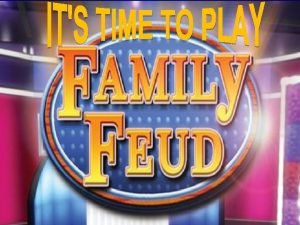 Family feud sample questions
