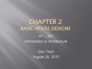 Basic house designs