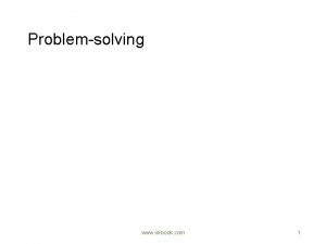 Jars of problems