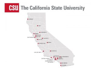 OUTSTANDING CAMPUSES OF THE CSU FIND YOUR PROGRAM