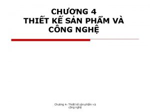 CHNG 4 THIT K SN PHM V CNG