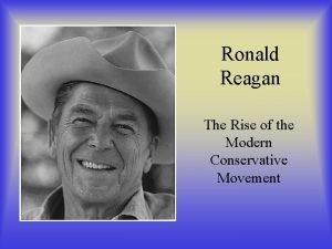 Ronald reagan