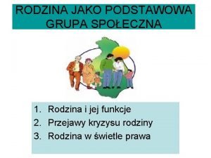 Rodzina jako grupa społeczna